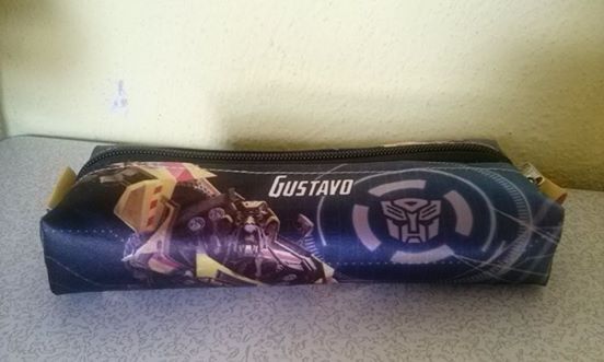 Estojo escolar Transformers
